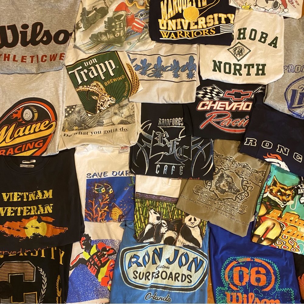 Mystery Vintage T Shirt Bundle XL 80s - 2000s